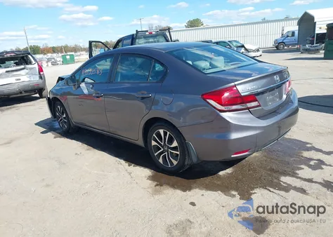 2014 Honda Civic Ex from USA, damaged, VIN 2HGFB2F81EH544511
